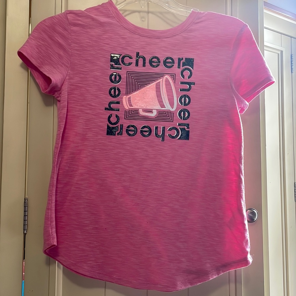 Cheer shirt, pink